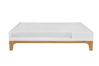 Convertible bed 70x120/160 cm Brio white for babies and toddlers