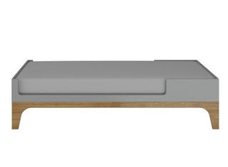 Convertible bed 70x120/160 cm Brio grey for babies and toddlers