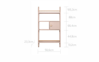 Wall shelf RAINBOW Sunset | Ona's furniture - kids room furniture