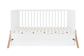 Baby room LOTTA Snow: Cot/Toddler bed 70x140 with drawer | 2-door wardrobe | 3-drawer changing table | Ona's furniture - kids room furniture