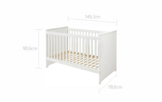 Children's bed with drawer 70x140 cm Lulu for babies and toddlers