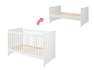 Complete babykamer Lulu met meegroeibed kast en commode