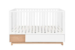 Complete baby room Spots | Convertible bed with drawer and bookcase, wardrobe, changing table and changing top