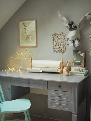 Bureau INES Neutral grey | Ona's furniture - kids room furniture