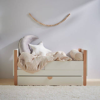 Complete baby room Tallie | Convertible bed with drawer, wardrobe, changing table and changing top