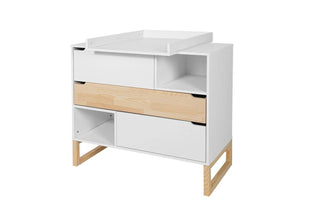 Changing table Jiffy with changing top and 3 drawers