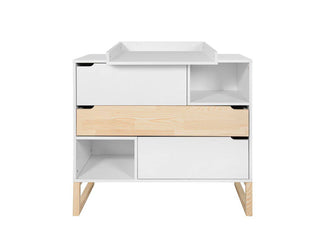 Changing table Jiffy with changing top and 3 drawers