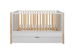 Cot/Toddler bed 70x140 TATAM | Drawer on wheels TATAM