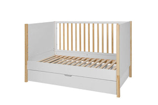 Complete baby room Jiffy | Convertible bed with drawer, wardrobe, changing table and changing top