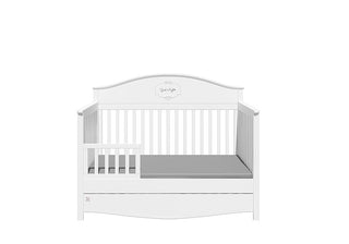 Cot/Toddler bed 70x140 with drawer GOOD NIGHT Snow | Ona's furniture - kids room furniture