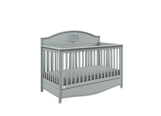 Cot/Toddler bed 70x140 with drawer GOOD NIGHT Grey | Ona's furniture - kids room furniture