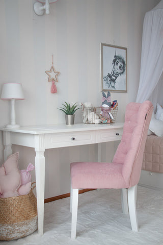 Desk INES Elegant white | Ona's furniture - kids room furniture