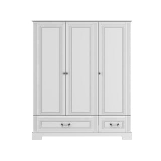 3-door wardrobe INES Elegant white | Ona's furniture - kids room furniture