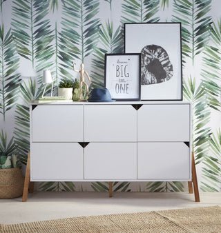 6-drawer changing table LOTTA Snow | Ona's furniture - kids room furniture