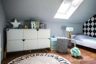 6-drawer changing table LOTTA Snow | Ona's furniture - kids room furniture