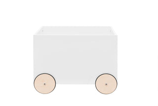 Toy box on wheels LOTTA Snow | Ona's furniture - kids room furniture