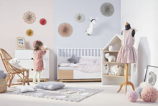 Cot/Toddler bed 70x140 with drawer NOMI | Ona's furniture - kids room furniture