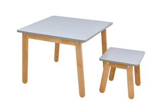 Stool WOODY Grey | Ona's furniture - kids room furniture