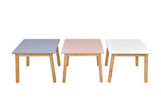 Table WOODY Dusty pink | Ona's furniture - kids room furniture
