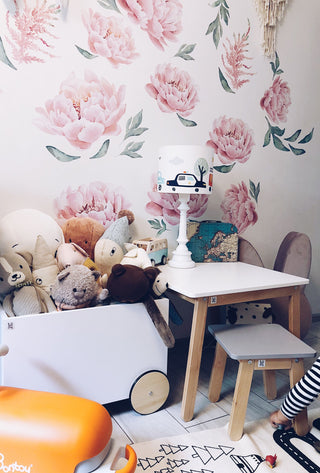 Table WOODY Elegant white | Ona's furniture - kids room furniture