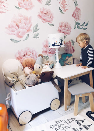 Table WOODY Elegant white | Ona's furniture - kids room furniture